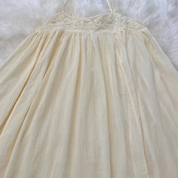 NWOT Free People Maxi Embroidered Fit & Flare Cotton Dress. S - Picture 2 of 14